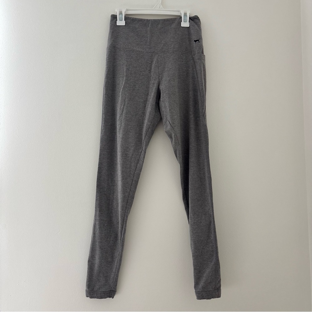 Victoria’s Secret Pink Grey Cut Out Leggings